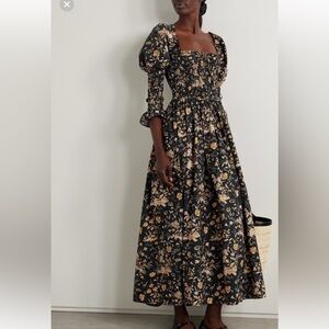 Doen Bijou Dress in Navy Oaks Blush M